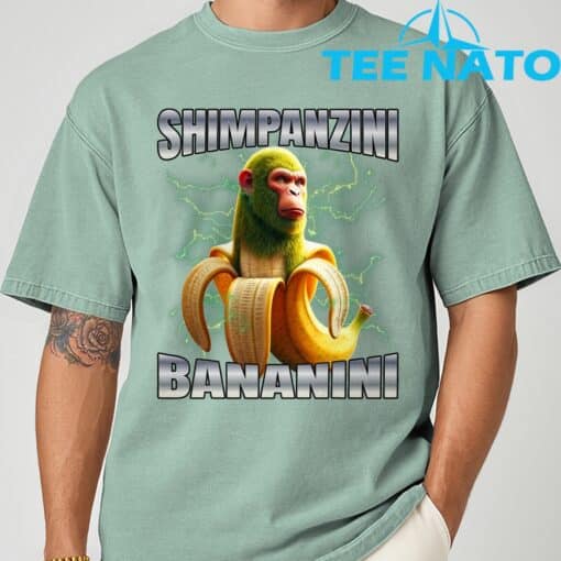 Shimpanzini Bananini T-Shirt - Image 4