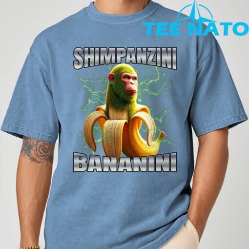 Shimpanzini Bananini T-Shirt - Image 5