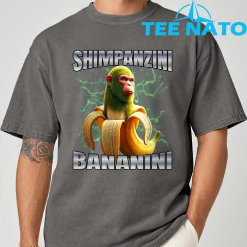 Shimpanzini Bananini T-Shirt - Image 8