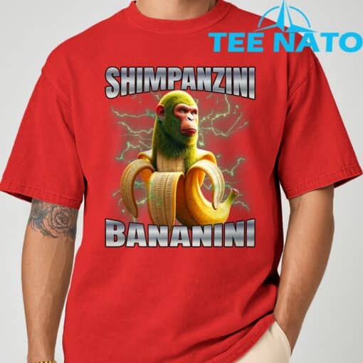 Shimpanzini Bananini T-Shirt - Image 9