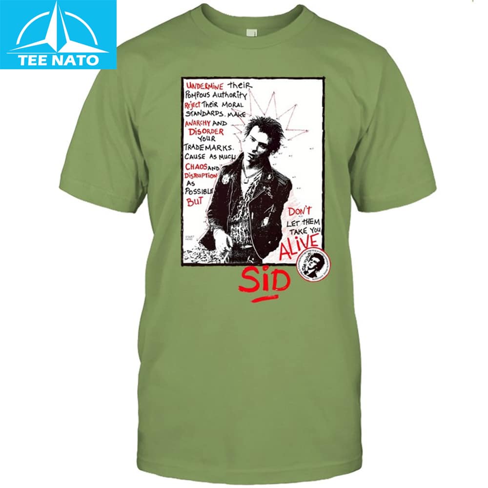 Styling the Sid Vicious Sex Pistols Graphic Shirt