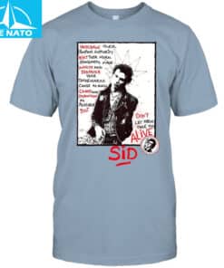 Sid Vicious Sex Pistols Graphic Shirt3