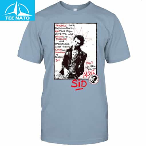 Sid Vicious Sex Pistols Graphic Shirt - Image 4