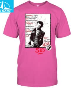 Sid Vicious Sex Pistols Graphic Shirt4