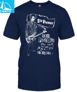 Sid Vicious Sex Pistols Im a Rockstar Graphic Shirt4
