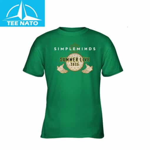 Simple Minds Summer Live 2025 Shirt - Image 3