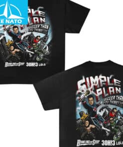 Simple Plan Bigger Than You Think! Tour 2025 shirt