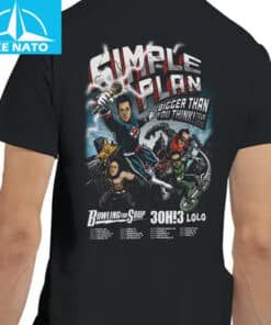 Simple Plan Bigger Than You Think Tour 2025 shirt1