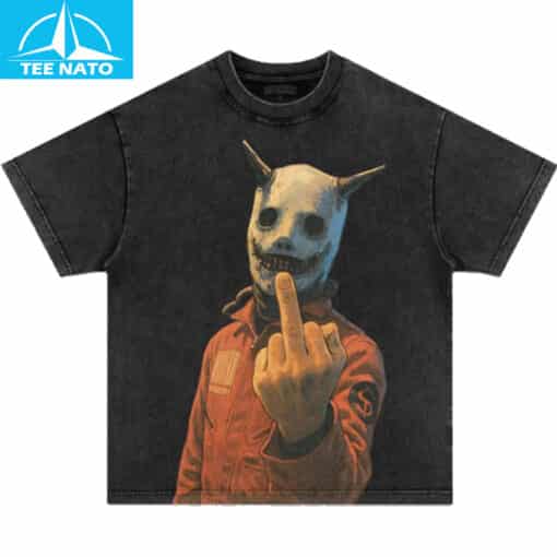 Slipknot Clown Middle Finger Shirt - Image 3