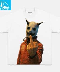 Slipknot Clown Middle Finger Shirt4