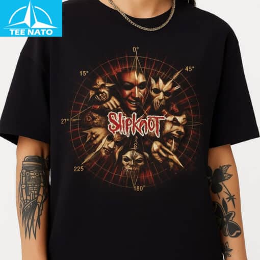 Slipknot Compass Mask Shirt