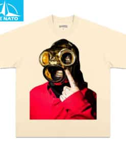 Slipknot Gas Mask Middle Finger Shirt3