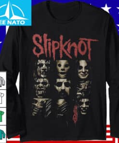 Slipknot Mask Grid Shirt2