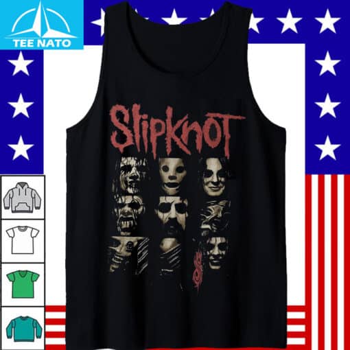 Slipknot Mask Grid Shirt - Image 5