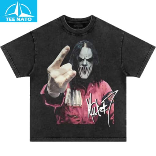 Slipknot Mick Thomson Middle Finger Shirt - Image 3