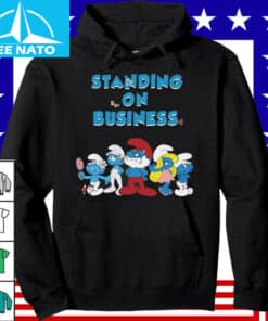 Smurfs Standing on Business Shirt4