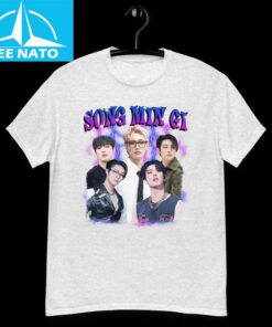 Song Min gi Retro Graphic Shirt