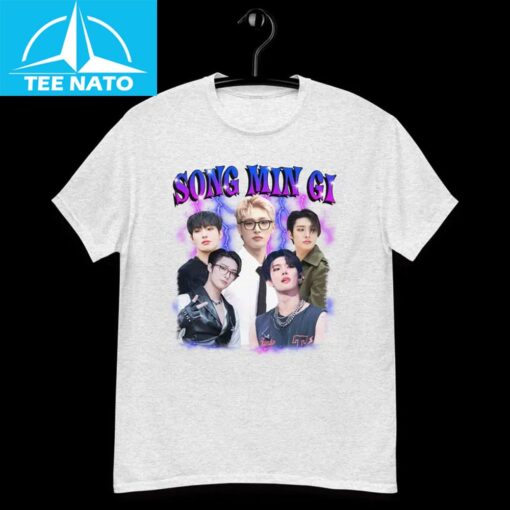 Song Min gi Retro Graphic Shirt