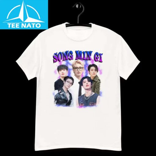 Song Min gi Retro Graphic Shirt - Image 4