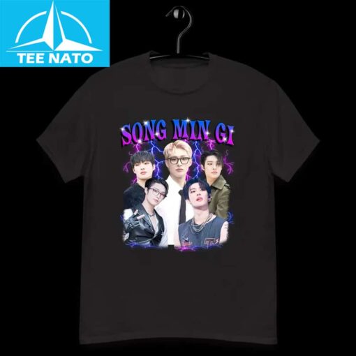 Song Min gi Retro Graphic Shirt - Image 3