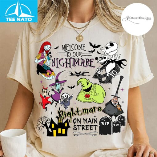 Spooky Skeleton Couple Halloween Shirt - Image 4