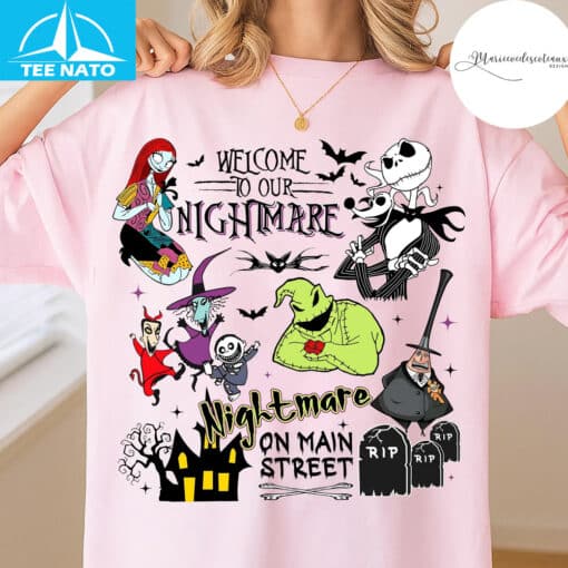 Spooky Skeleton Couple Halloween Shirt - Image 5