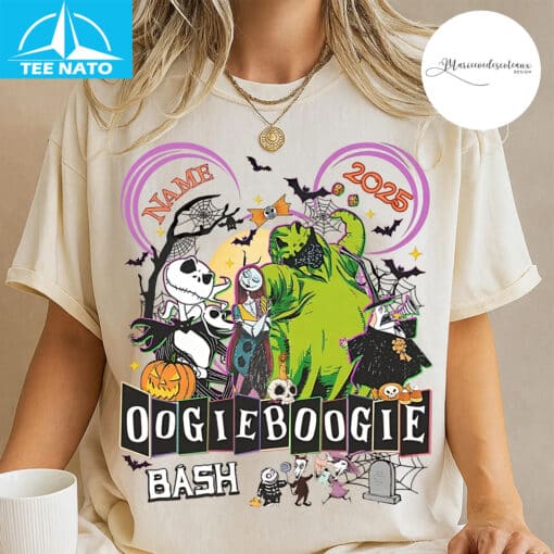 Spooky Villain Inspired Halloween Shirt - Image 4