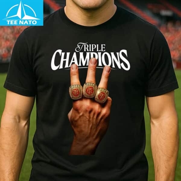 Stade Toulousain Triple Champions 2024-2025 Shirt