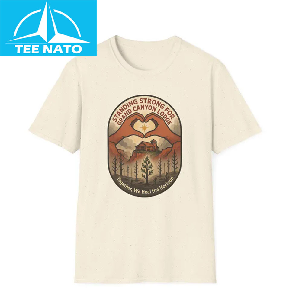 Styling the Standing Strong for Grand Canyon Wildfire Support North Rim Resilience Shirt