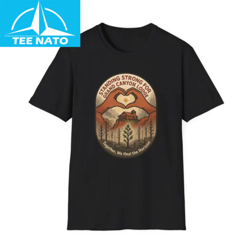 Standing Strong for Grand Canyon Wildfire Support North Rim Resilience Shirt - Image 5