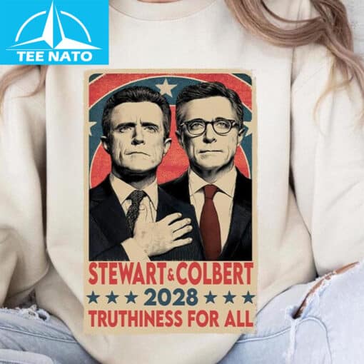 Stewart & Colbert 2028 Truthiness for All Shirt - Image 2
