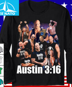 Stone Cold Steve Austin Collage Shirt2