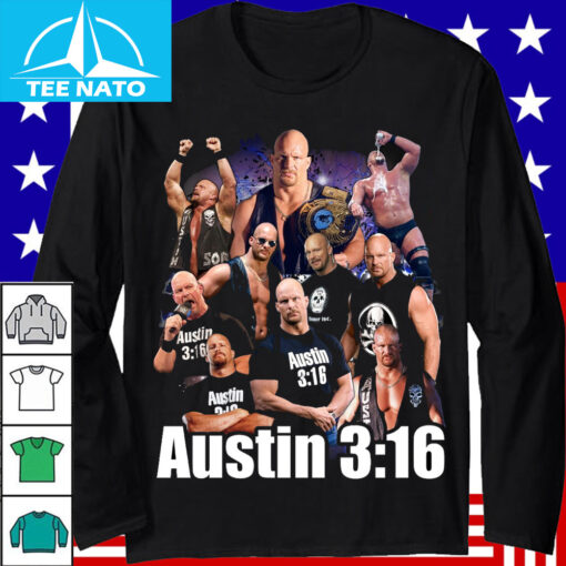 Stone Cold Steve Austin Collage Shirt - Image 3
