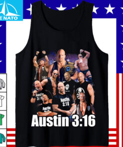 Stone Cold Steve Austin Collage Shirt4
