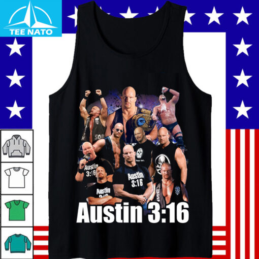 Stone Cold Steve Austin Collage Shirt - Image 5