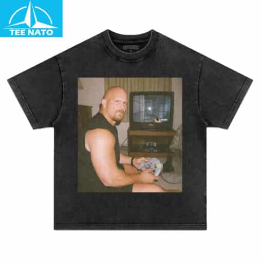 Stone Cold Steve Austin N64 Gaming Shirt - Image 3