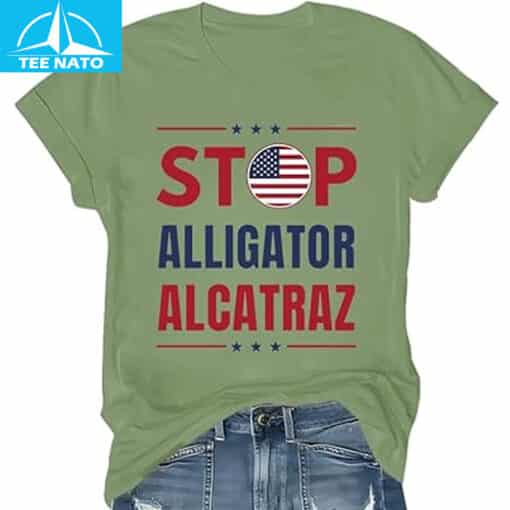 Stop Alligator Alcatraz Shirt 05 - Image 4