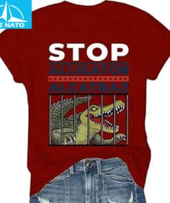 Stop Alligator Alcatraz Shirt 083