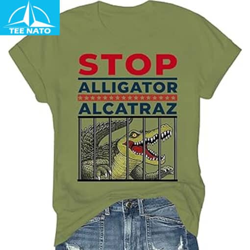Stop Alligator Alcatraz Shirt 08 - Image 5