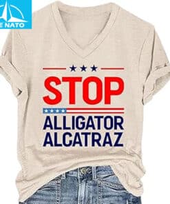 Stop Alligator Alcatraz Shirt 103