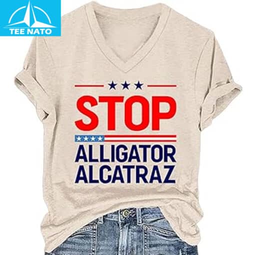 Stop Alligator Alcatraz Shirt 10 - Image 5