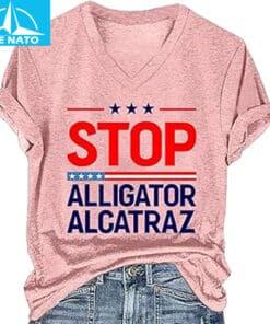 Stop Alligator Alcatraz Shirt 104