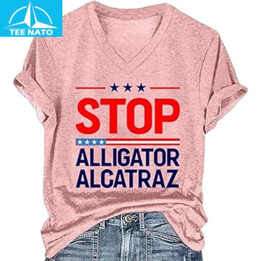 Stop Alligator Alcatraz Shirt 10 - Image 4
