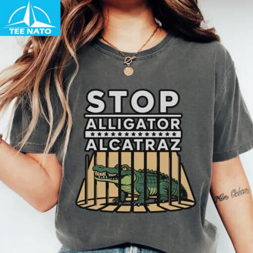 Stop Alligator Alcatraz Shirt 13