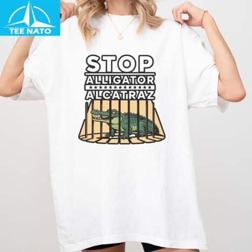 Stop Alligator Alcatraz Shirt 13 - Image 3
