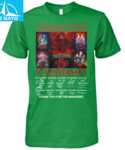 Stranger Things 9th Anniversary 2016 2025 Shirt2