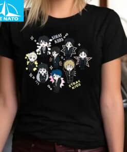 Stray Kids Chibi Characters Shirt2