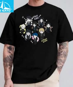 Stray Kids Chibi Characters Shirt3