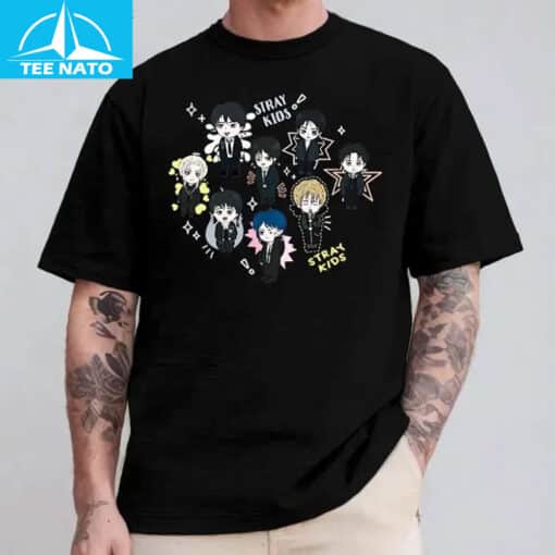 Stray Kids Chibi Characters Shirt - Image 4
