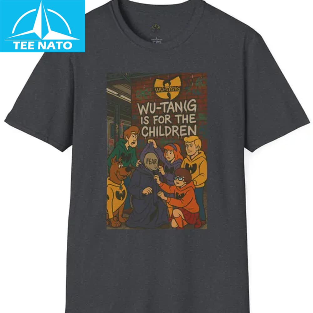 Close-up of the Street Sleuths Fear Aint a Mask Graffiti Shirt